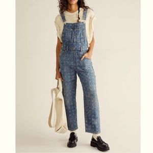 Free people ziggy sacred geometry overalls